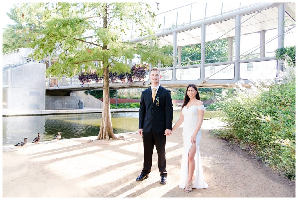 Kyle Ashley Myriad Gardens Oklahoma Wedding And Engagement